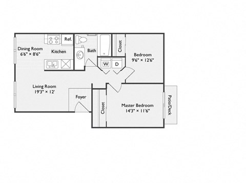 Aspire Oregon City Apartments Sherwood Floor Plan